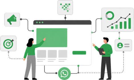 Integração com campanhas e mensuração