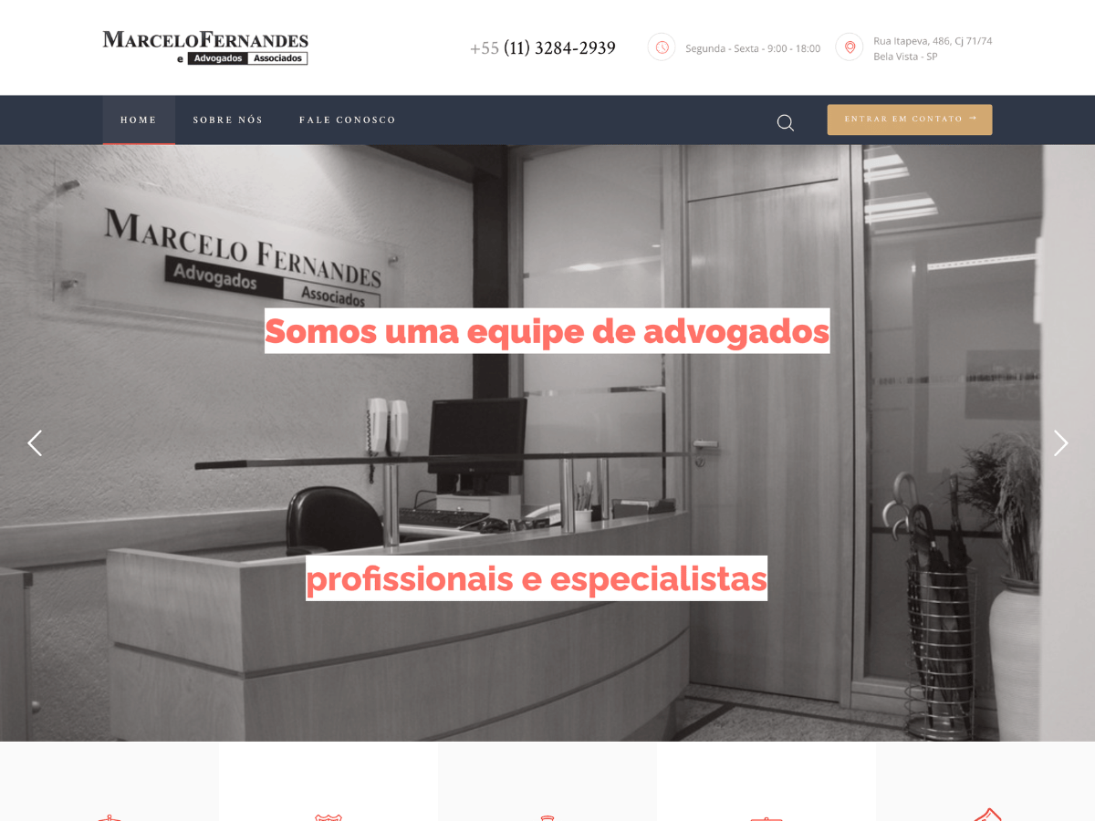 Projeto Marcelo Fernandes & Advogados